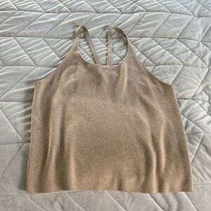 Banana Republic Tan/Gold Women's Tank